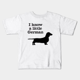 I know a Little German Kids T-Shirt